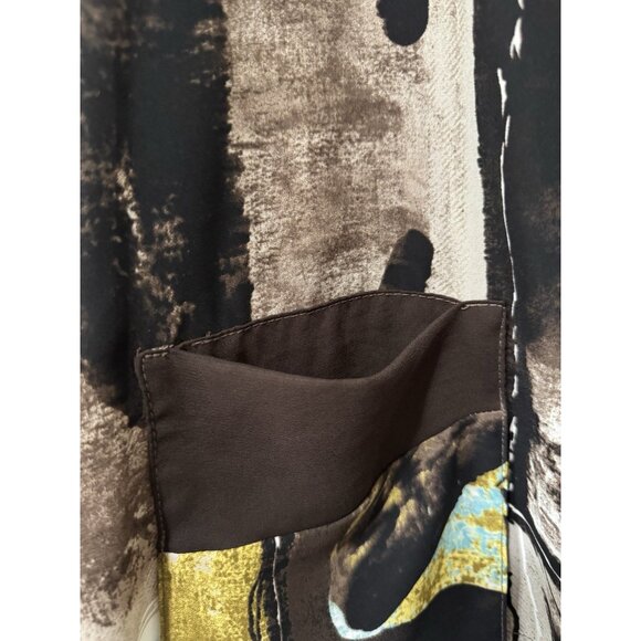 IC by Connie K Shirt Women Sz Small Asymmetrical Artsy Modern Designer City NWT - Picture 11 of 12